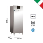 Τυφλή συντήρηση 700 lt για GN 2/1, inox 304 AXF 700 TN